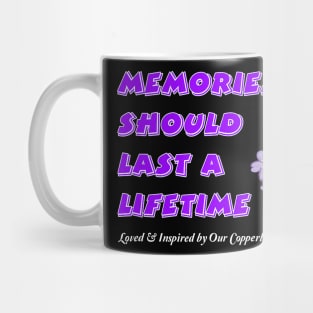 MEMORIES SHOULD A LIFETIME ALZHEIMER AWARENESS Gift Mug